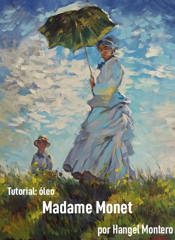 Tutorial óleo: Madame Monet